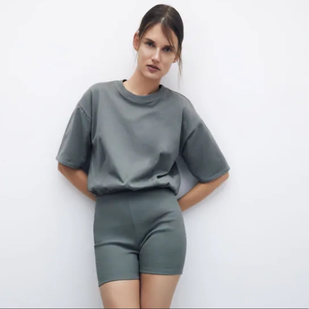 Zara short combination jumpsuit